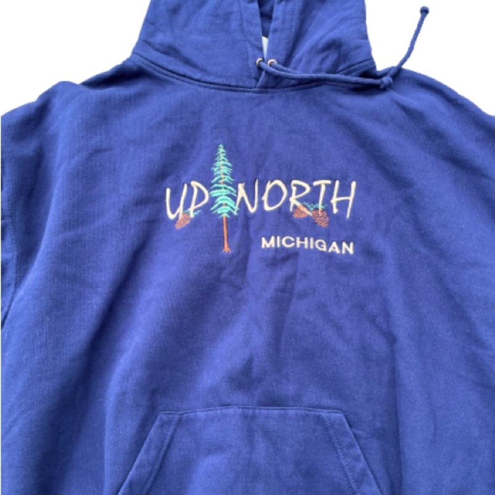 Vintage(Up north) Michigan hoodie